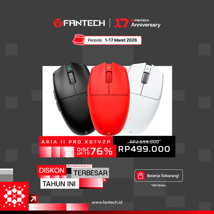 FANTECH ARIA II PRO XD7V2P GAMING MOUSE