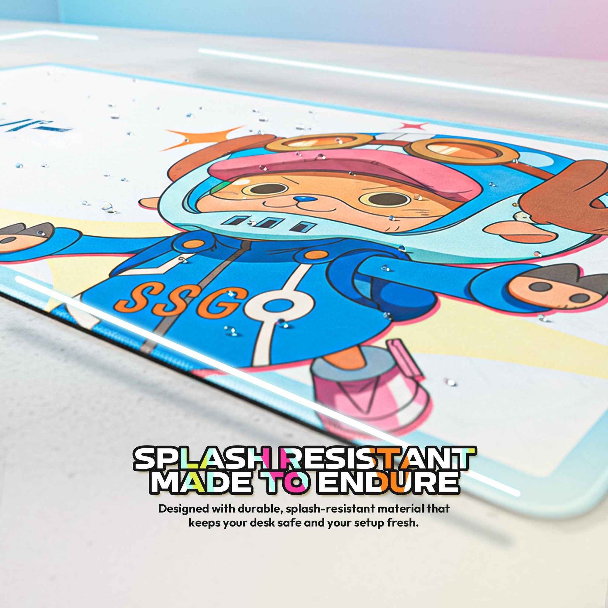 FANTECH x ONEPIECE EXCLUSIVE COLLABORATION EGGHEAD ATO MP905 DESKMAT Limited Edition Chopper View