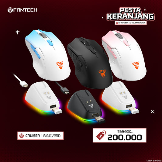 FANTECH CRUISER II WG11V2RD GAMING MOUSE