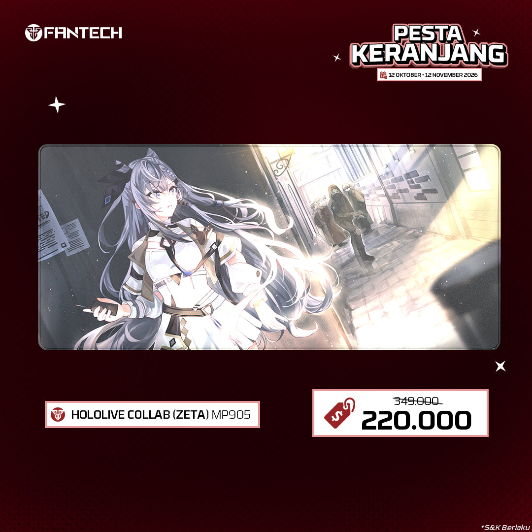 Fantech x Vestia Zeta Hololive Exclusive Limited Edition Deskmat MP905