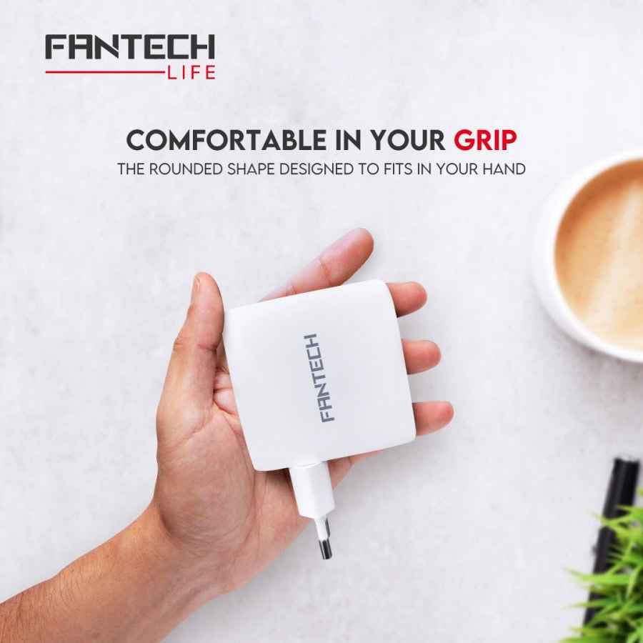 FANTECH Smart Life Charger 38W USB Type C QC 3.0 Iphone 12 - CW2-Q02