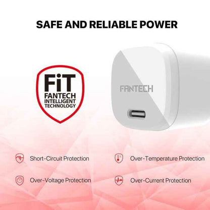 FANTECH Smart Life Charger 25W Kepala Charger Fast Charging 3.0 - CWD102