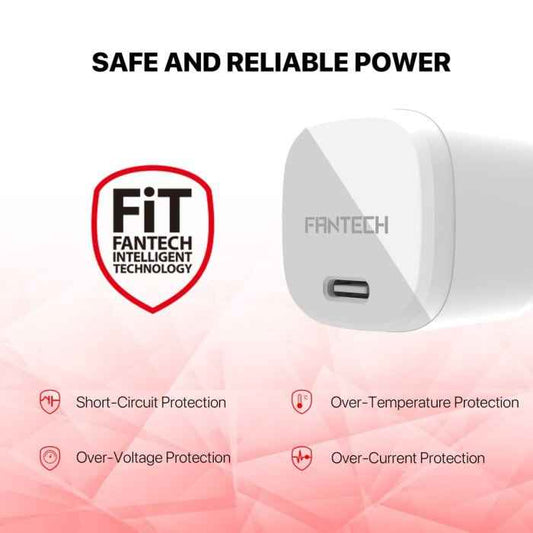 FANTECH Smart Life Charger 25W Kepala Charger Fast Charging 3.0 - CWD102