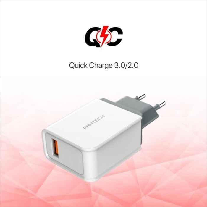 FANTECH Smart Life Charger Kepala Charger 18W Fast Charging 3.0 - CWQ103