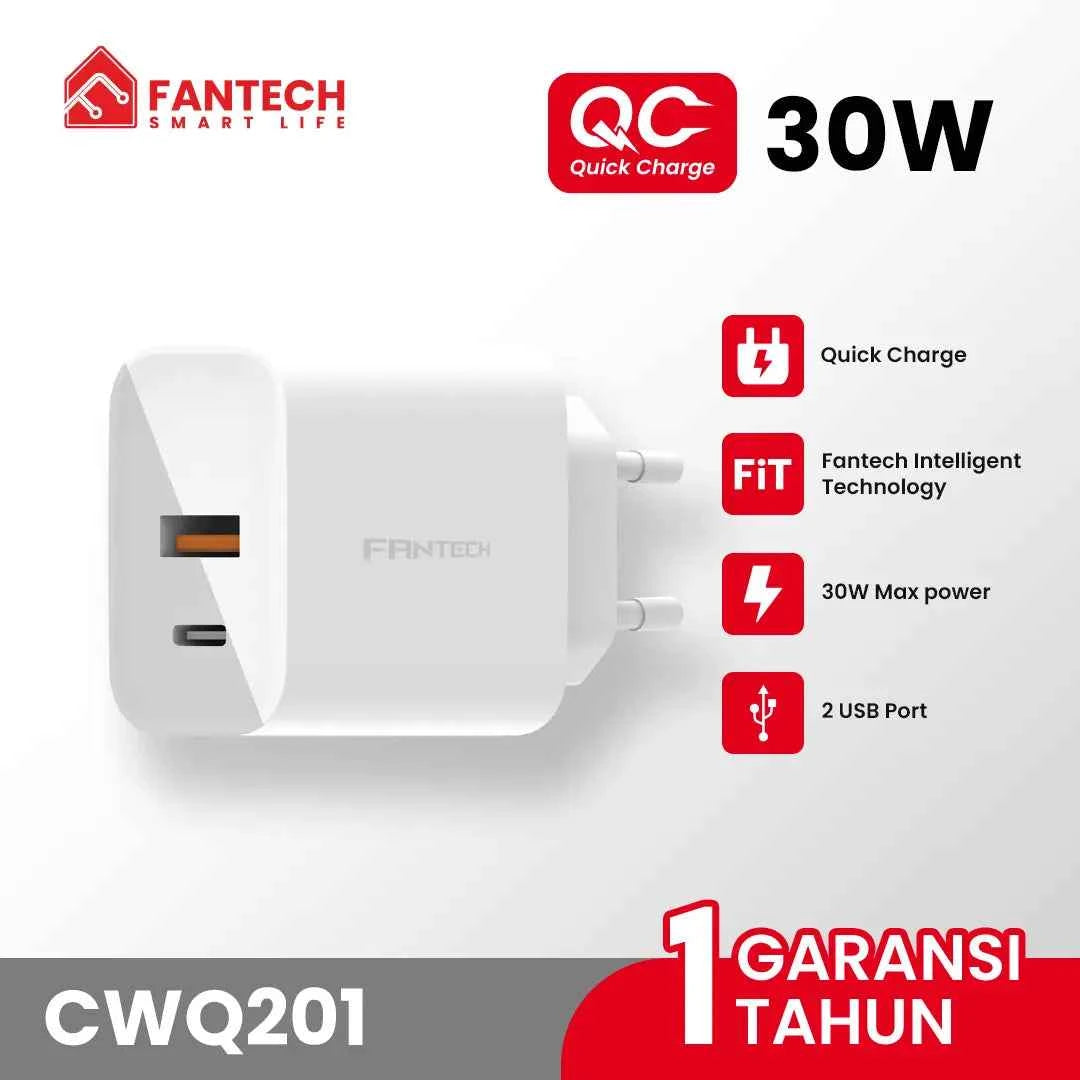 FANTECH Smart Life Charger 30W Fast Charging 3.0 CWQ-201 Power PURE