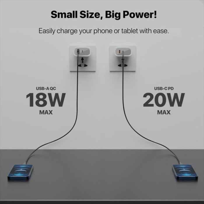 FANTECH Smart Life Charger 38W Fast Charging 3.0 Power PURE CWQ-202