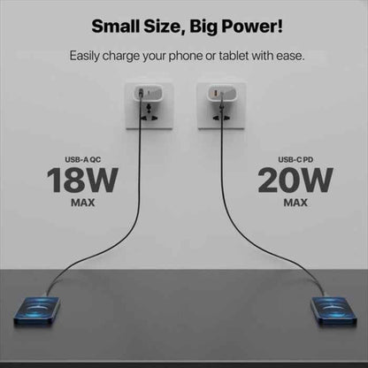 FANTECH Smart Life Charger 38W Fast Charging 3.0 Power PURE CWQ-202