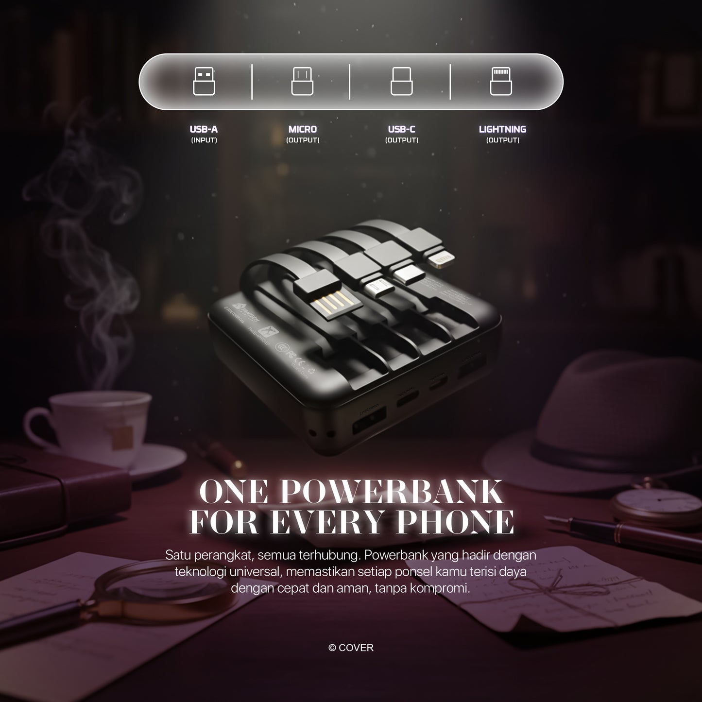 Fantech x Vestia Zeta Hololive Exclusive Limited Edition PowerBank S4