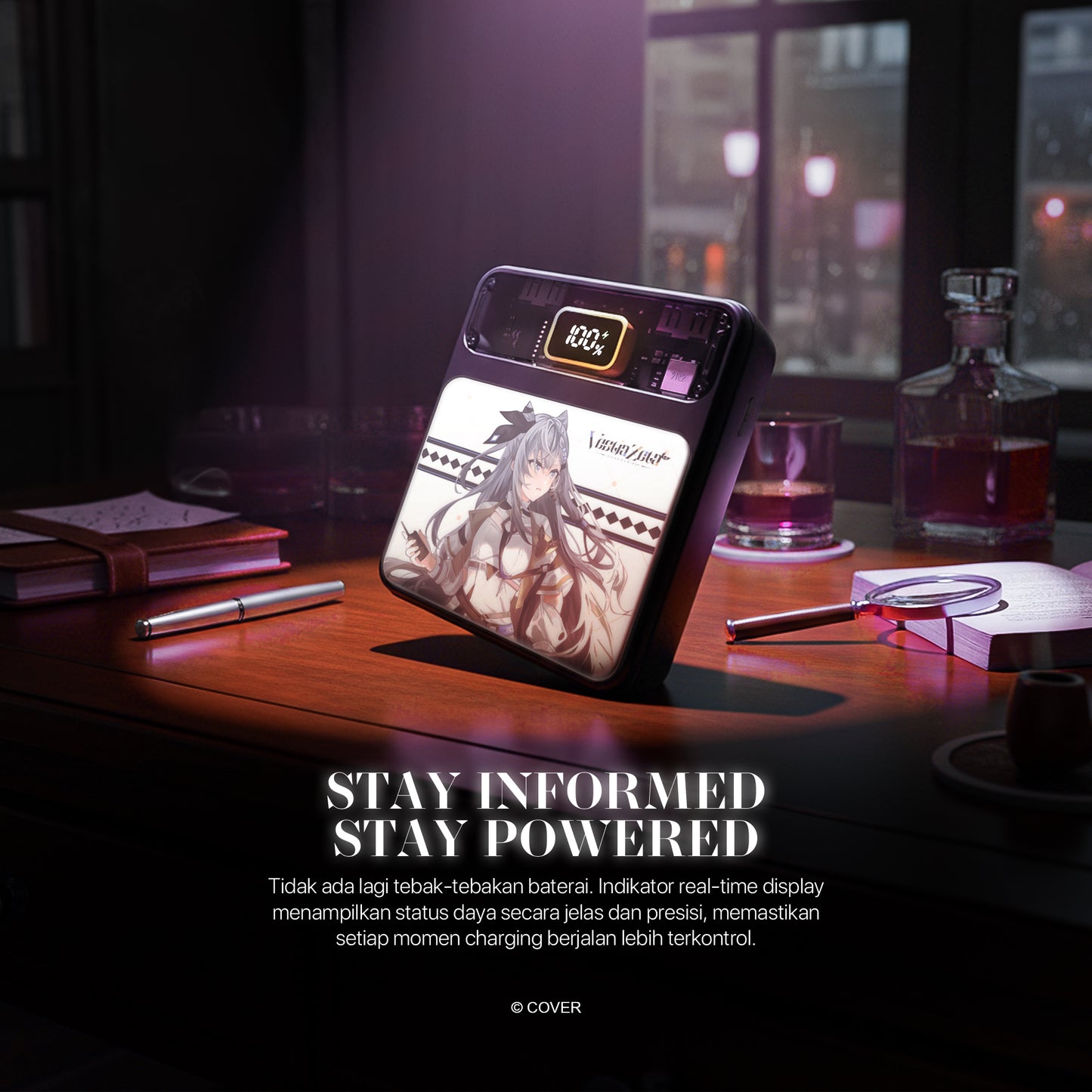 Fantech x Vestia Zeta Hololive Exclusive Limited Edition PowerBank S4