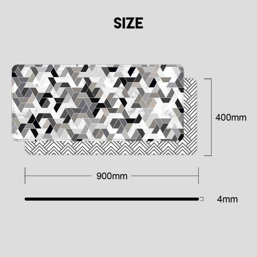 Fantech  Deskmat Mousepad XL ATO GEO MP905 GE01