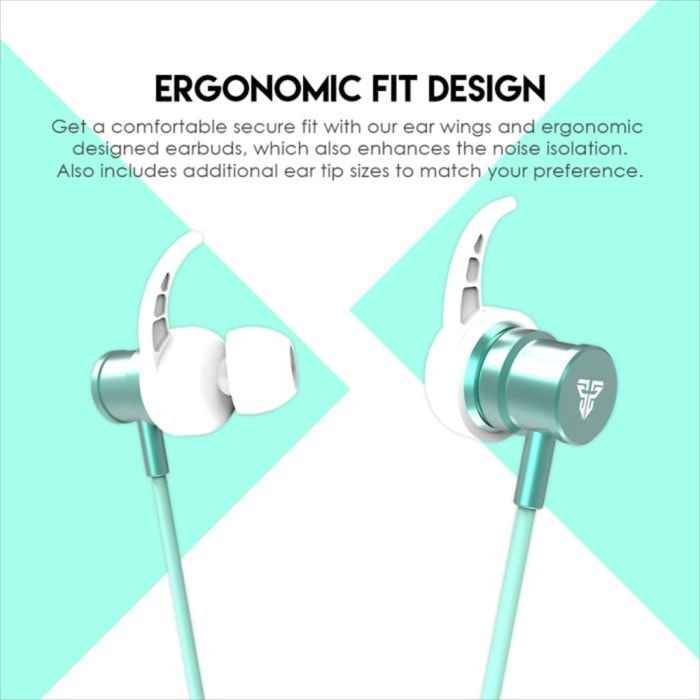 Fantech Earphone Earbuds Premium Alluminium EG4
