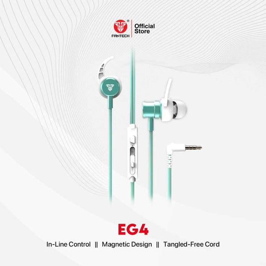 Fantech Earphone Earbuds Premium Alluminium EG4