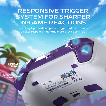 FANTECH x ONEPIECE EXCLUSIVE COLLABORATION GAMEPAD EGGHEAD EOS PRO WGP15V2A Limited Edition Gear5