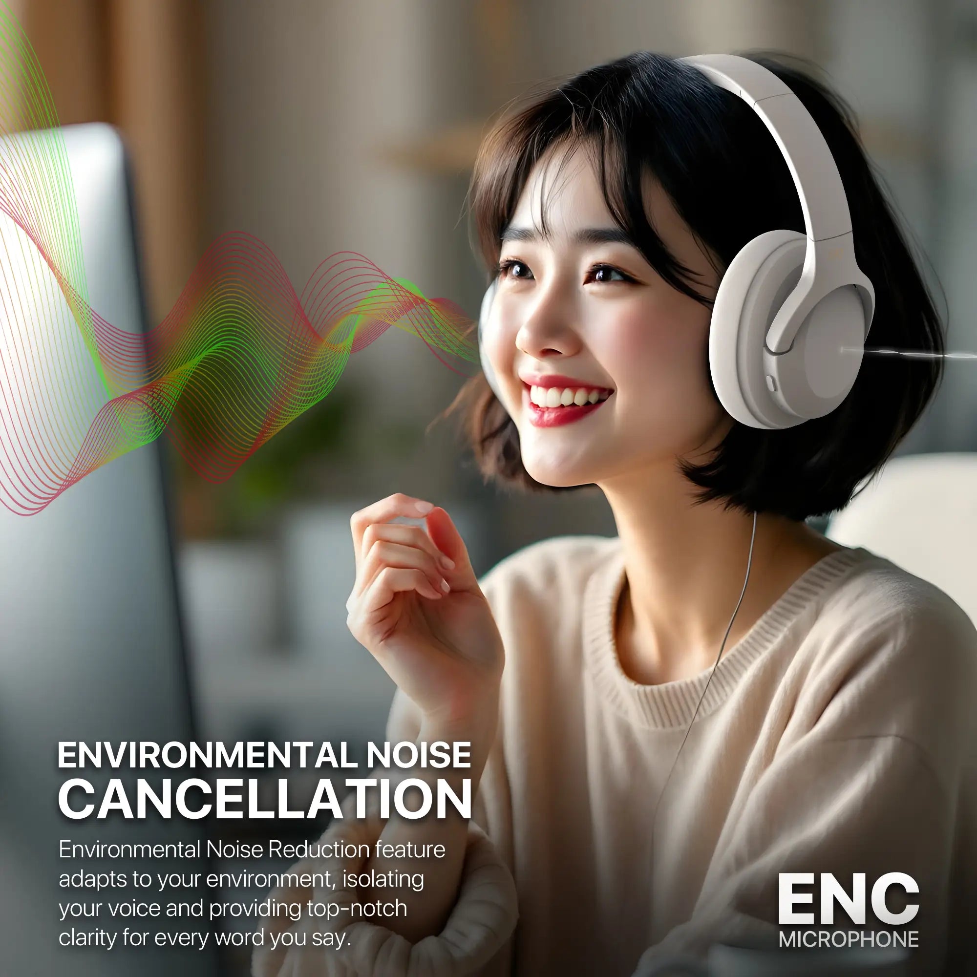 Headphone Bluetooth ANC