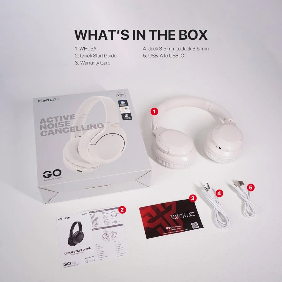 Headphone Bluetooth ANC