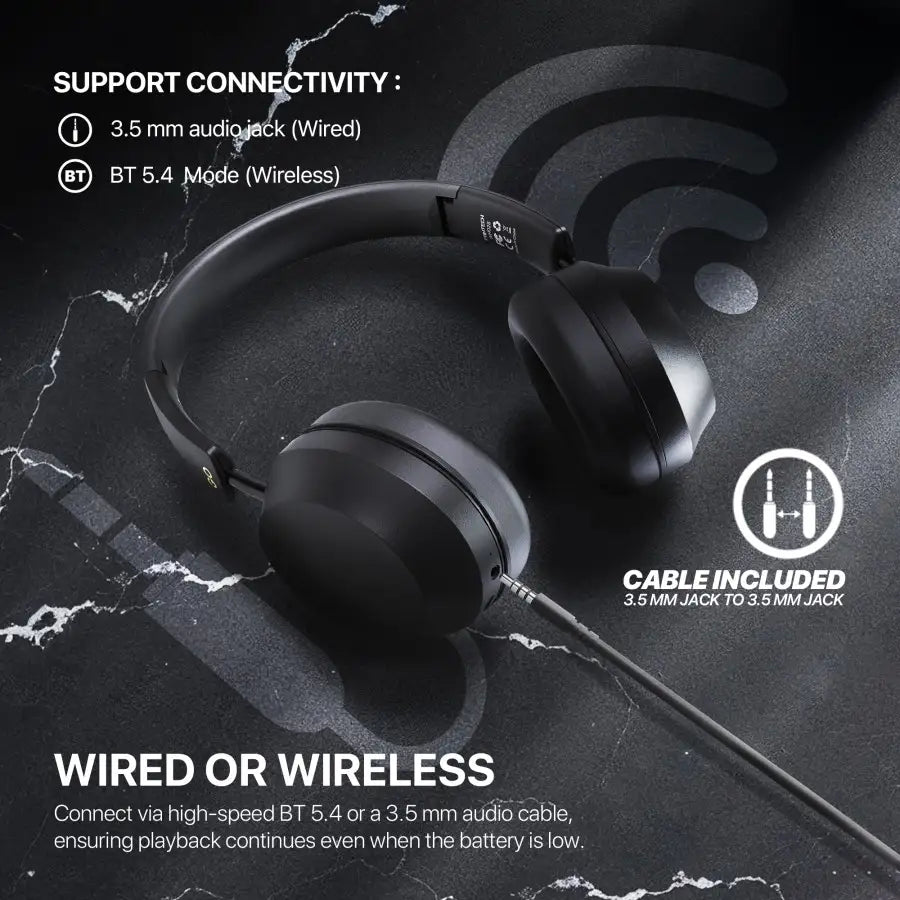 Fantech Headphone Bluetooth Headset Wireless GO AIR WH02