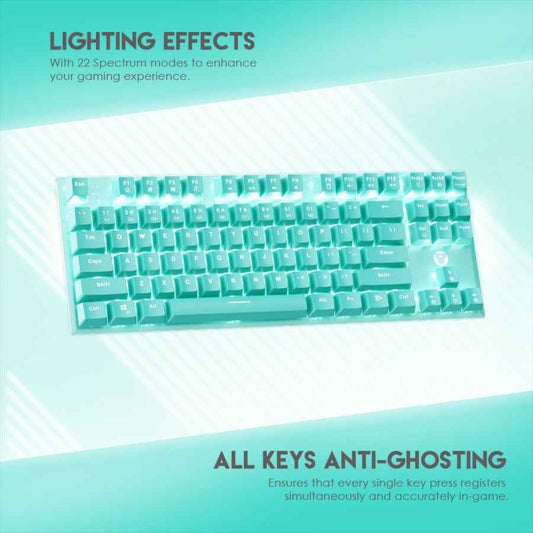 Fantech MINT EDITION MAXFIT87 MK856 Mechanical Keyboard Gaming