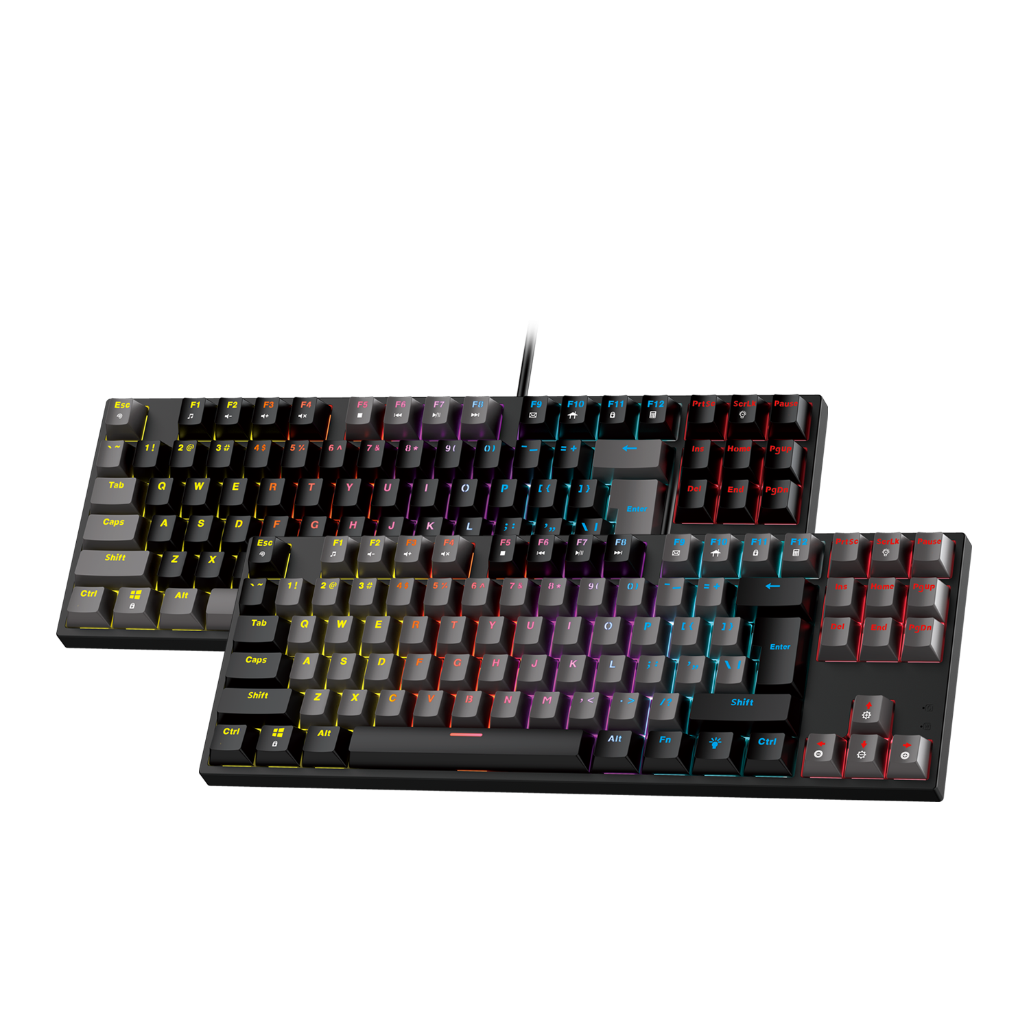 Fantech ATOM MK876 RGB Gaming Mechanical Keyboard TKL