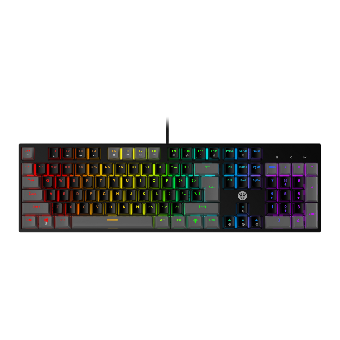 Fantech ATOM MK886 RGB Gaming Mechanical Keyboard Full Size - Fantech Indonesia