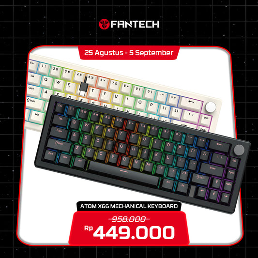FANTECH ATOM X 66 MK614 MECHANICAL KEYBOARD