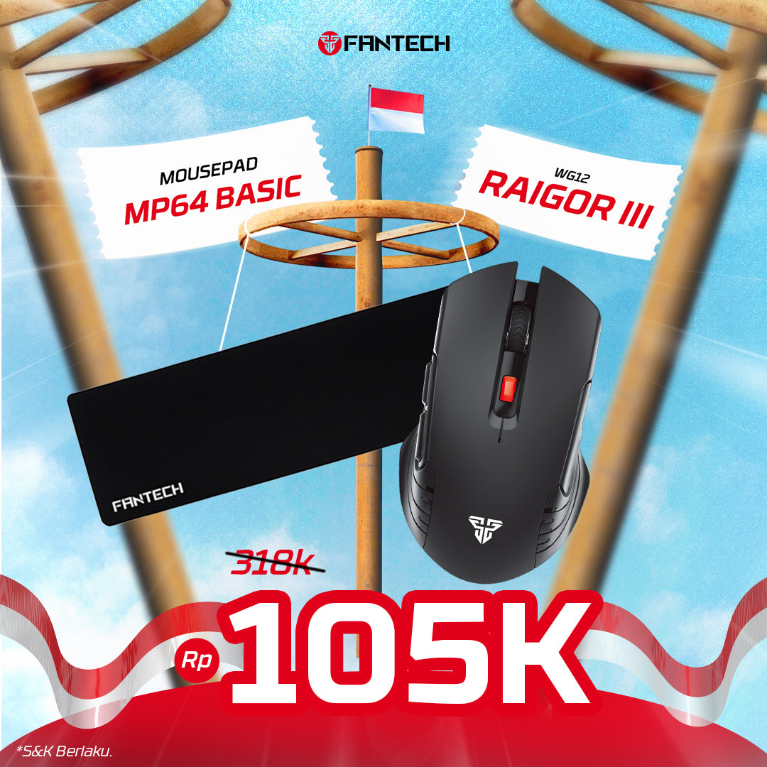 Mouse Gaming Murah RAIGOR III Series WG12, WG12R &amp; WG12RS
