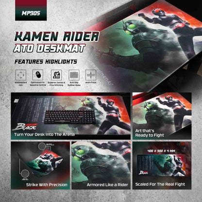 FANTECH ATO KAMEN RIDER MP905 DESKMAT BLACK