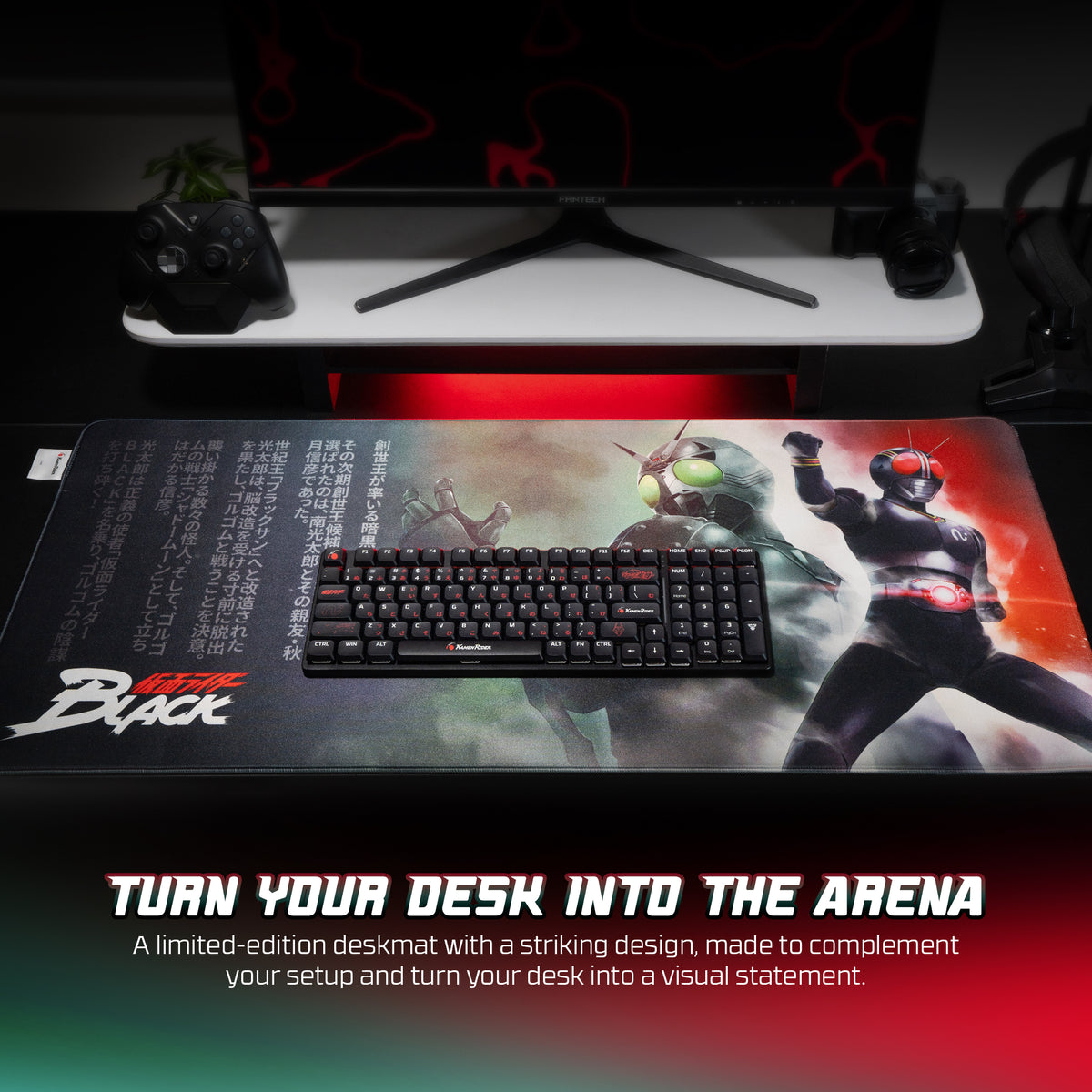 FANTECH ATO KAMEN RIDER MP905 DESKMAT BLACK