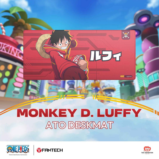 FANTECH x ONEPIECE EXCLUSIVE COLLABORATION EGGHEAD ATO MP905 DESKMAT Limited Edition Luffy View