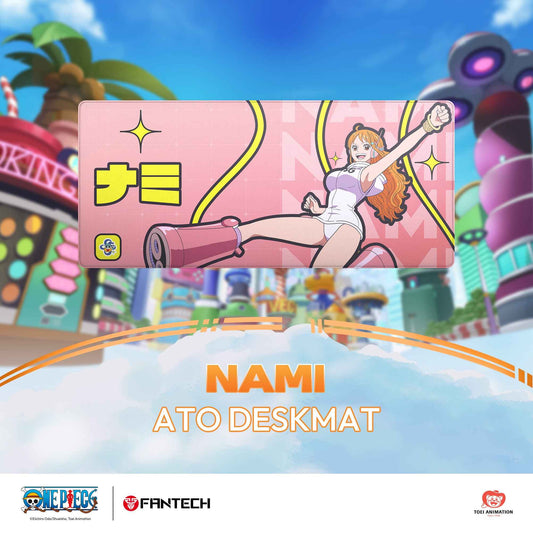 FANTECH x ONEPIECE EXCLUSIVE COLLABORATION EGGHEAD ATO MP905 DESKMAT Limited Edition Nami View