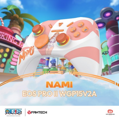 FANTECH x ONEPIECE EXCLUSIVE COLLABORATION GAMEPAD EGGHEAD EOS PRO WGP15V2A Limited Edition Nami