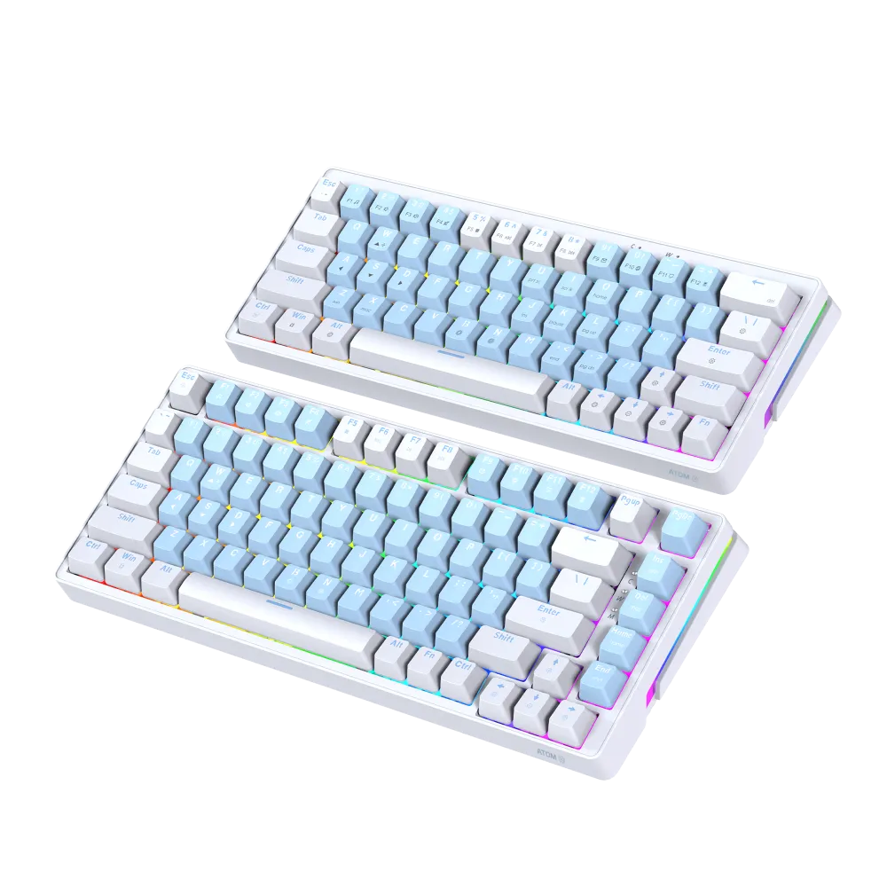 ATOM X63 MK611 keyboard Mechanical Gaming Hotswap 3 Pin