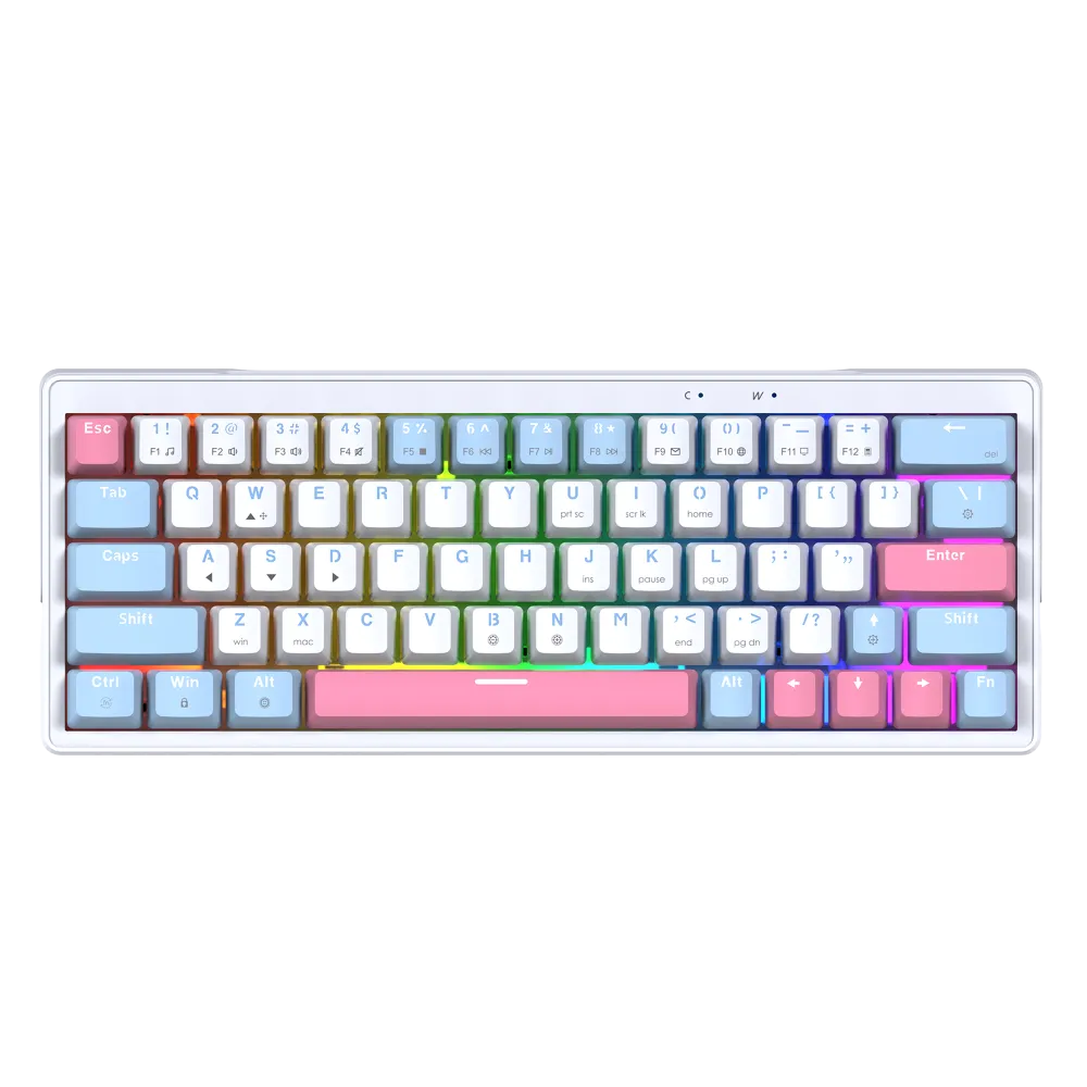 ATOM X63 MK611 keyboard Mechanical Gaming Hotswap 3 Pin