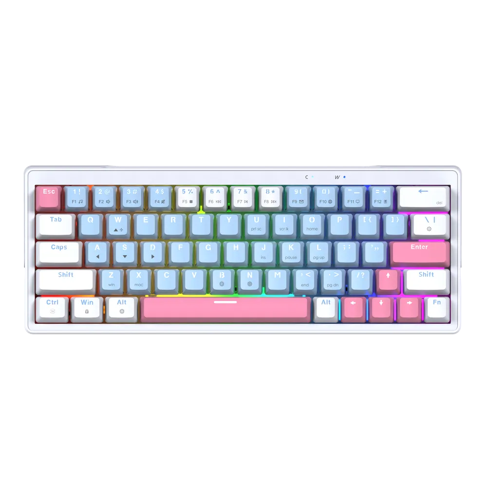 ATOM X63 MK611 keyboard Mechanical Gaming Hotswap 3 Pin