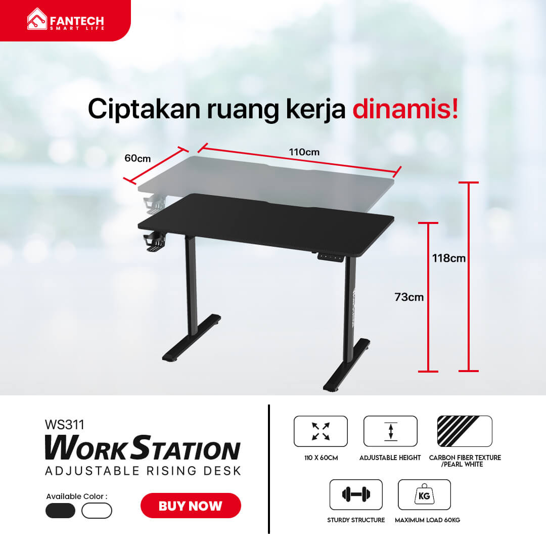Meja Elektrik Adjustable