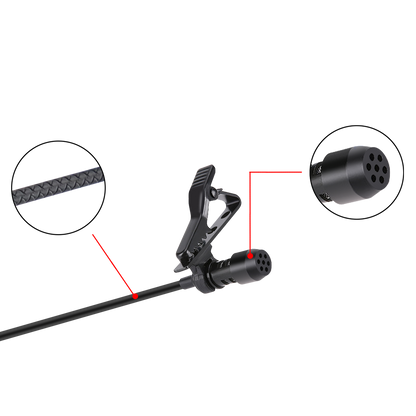 Fantech Mic Clip On MV01 Lavalier Microphone