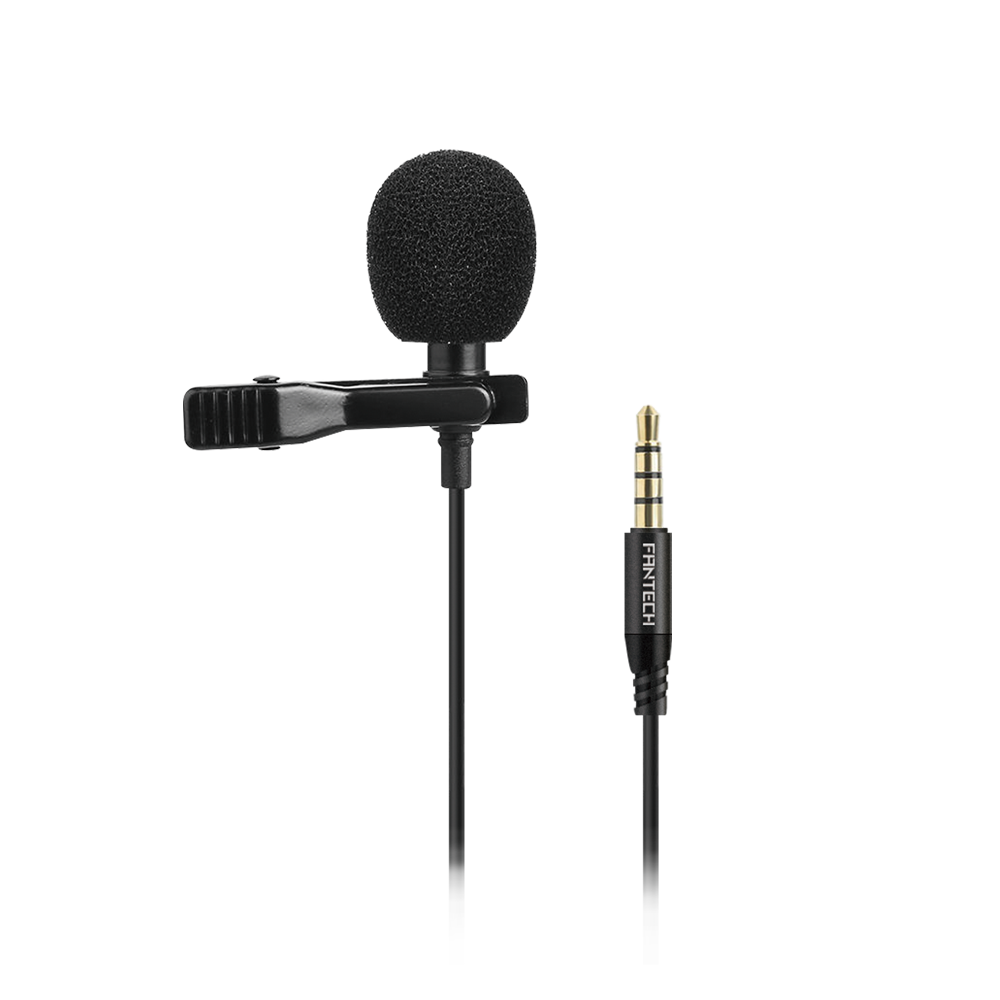 Fantech Mic Clip On MV01 Lavalier Microphone - Fantech Indonesia