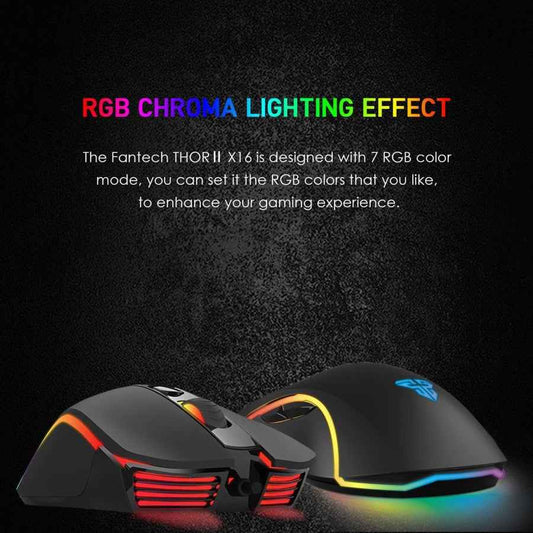 Fantech THOR II X16 Mouse Gaming PIXART