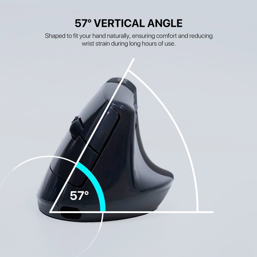 Fantech Wireless 2.4ghz + Bluetooth 5 Mouse Office Kantor W195/W195R Dual Mode Rechargeable - Fantech Indonesia