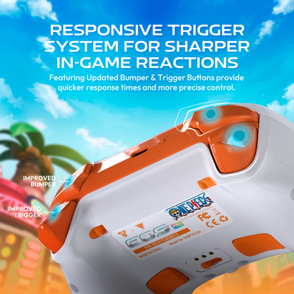 FANTECH x ONEPIECE EXCLUSIVE COLLABORATION GAMEPAD EGGHEAD EOS PRO WGP15V2A Limited Edition Nami