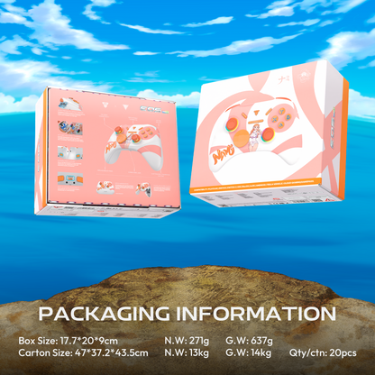 FANTECH x ONEPIECE EXCLUSIVE COLLABORATION GAMEPAD EGGHEAD EOS PRO WGP15V2A Limited Edition Nami