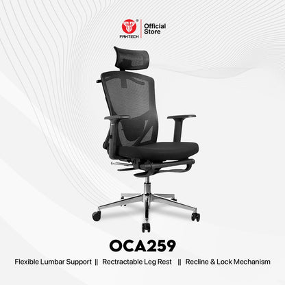 Fantech Kursi Kantor Kerja Jaring Premium Office Chair OCA259, OCA259S, OCA259PRO - Fantech Indonesia