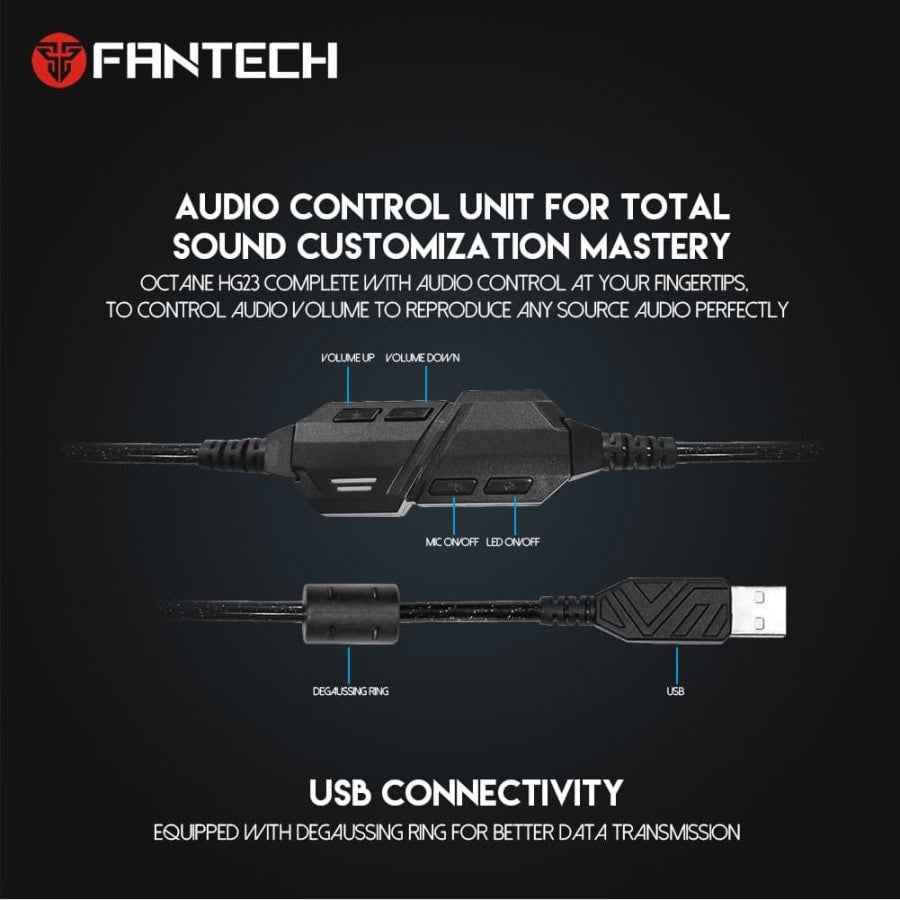 Fantech OCTANE 7.1 HG23 RGB Headset Gaming