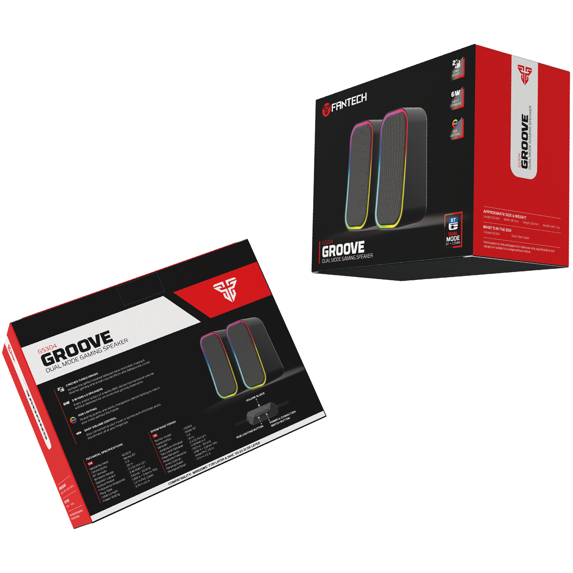 GROOVE GS304 Speaker Bluetooth