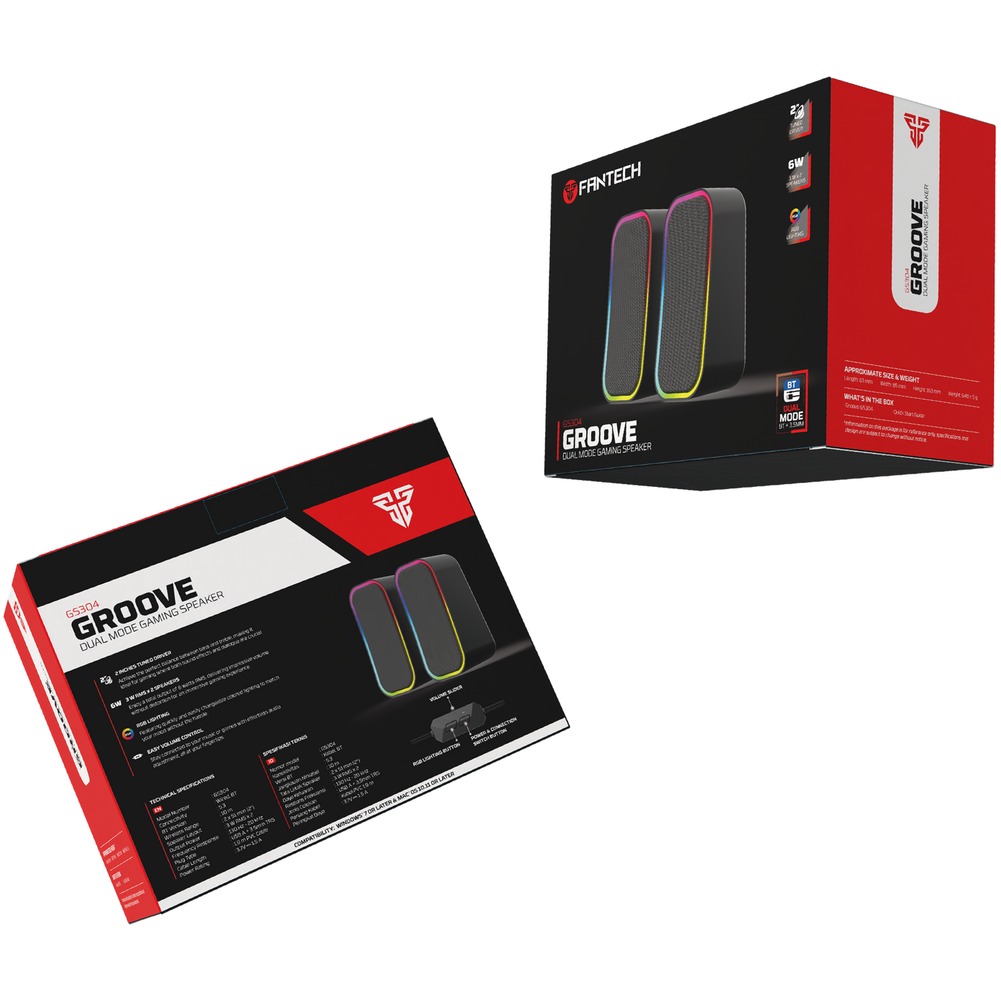 GROOVE GS304 Speaker Bluetooth