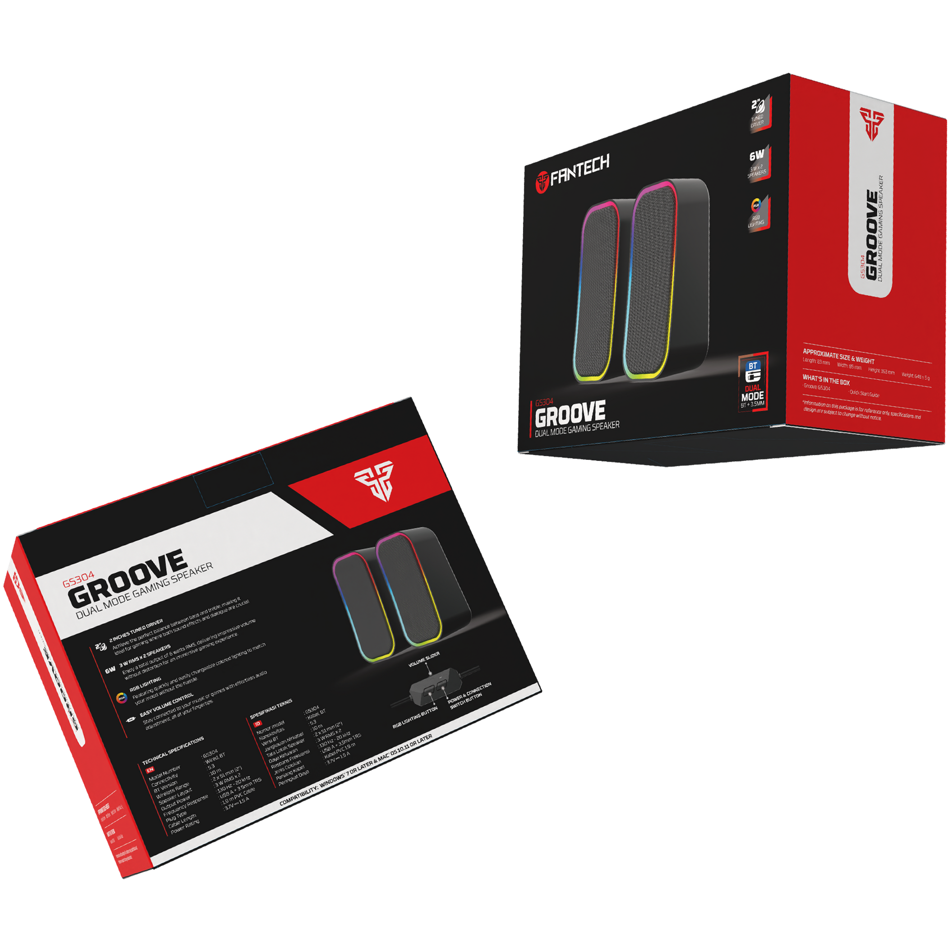 GROOVE GS304 Speaker Bluetooth