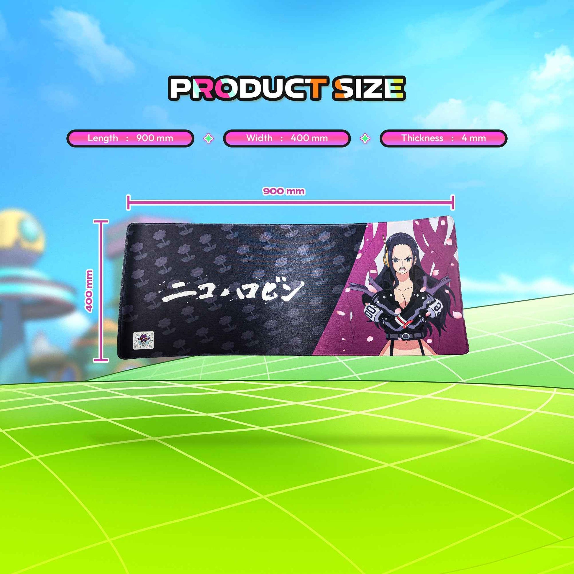 FANTECH x ONEPIECE EXCLUSIVE COLLABORATION EGGHEAD ATO MP905 DESKMAT Limited Edition Robin View