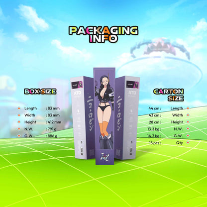 FANTECH x ONEPIECE EXCLUSIVE COLLABORATION EGGHEAD ATO MP905 DESKMAT Limited Edition Robin View