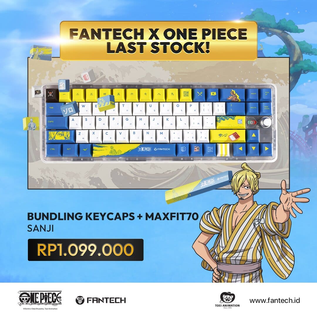 Official Collaboration One Piece Fantech - Vinsmoke Sanji - Fantech Indonesia
