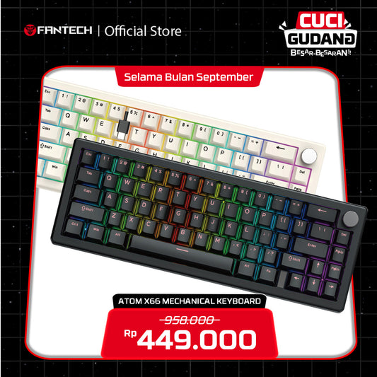 FANTECH ATOM X 66 MK614 MECHANICAL KEYBOARD