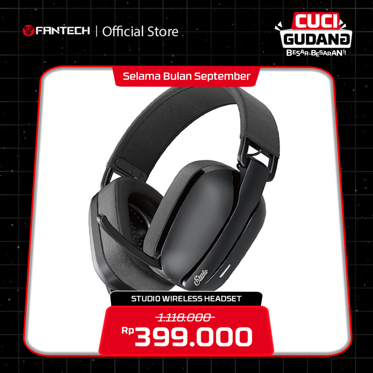 STUDIO WHG03 Headset Wireless Terbaik